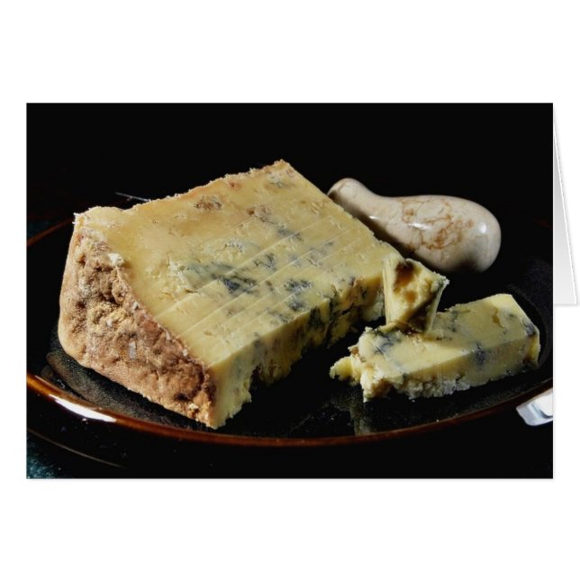 Cartão Queijo Dorset Blue Vinny (Vinney) (Frente Horizontal)