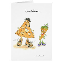 Cartão Queijo e Pepper