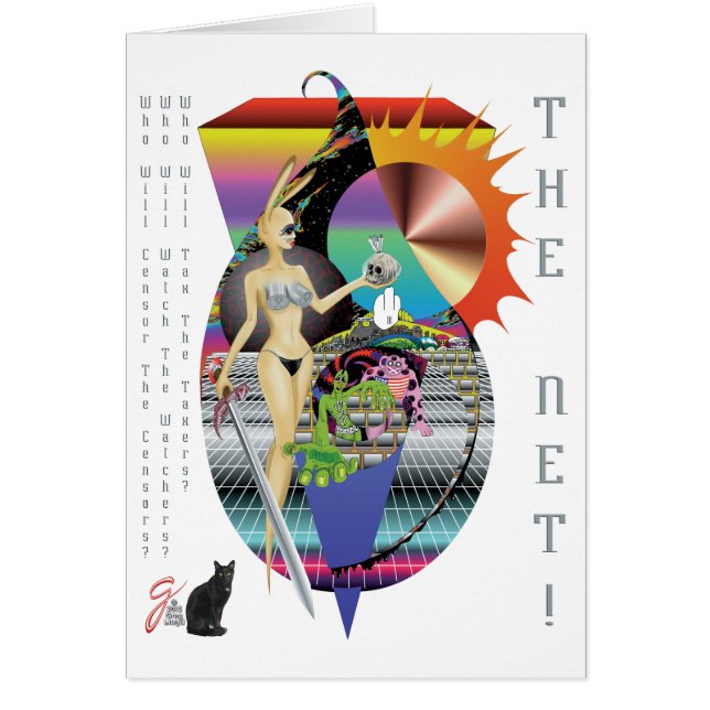 Cartão Quem? A rede! (Frente)