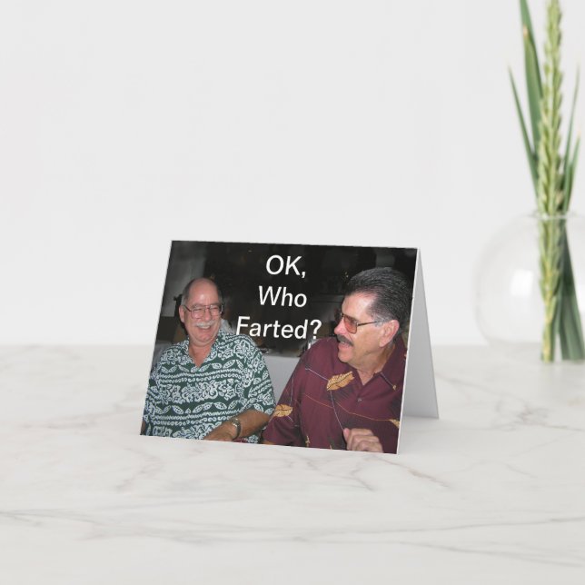 Cartão Quem Fartou? (Frente)