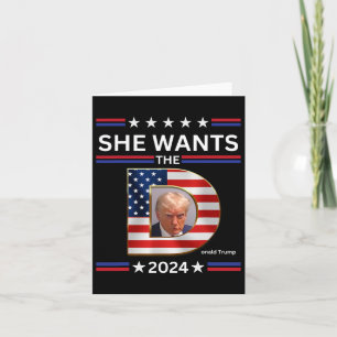 Cartão Quer A Eleição Presidencial D Donald Trump 2024