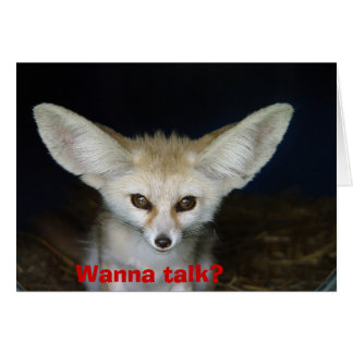 Cartão Quer conversar?