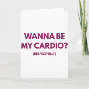 Cartão Quer Ser Meu Cardio Piadas Engraçadas Respeitosame
