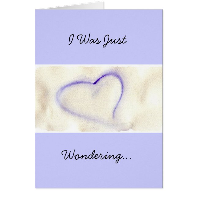 Cartão Querer saber (Frente)