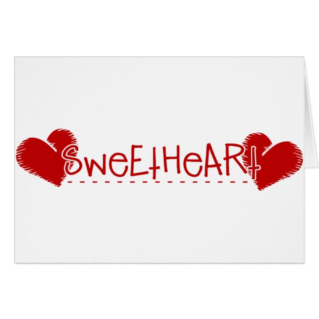 Cartão Querida (Frente Horizontal)