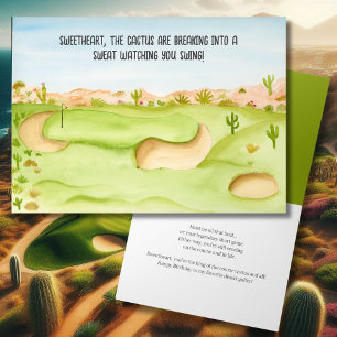 Cartão Querida, Curso de Golfe do Deserto de Aniversário