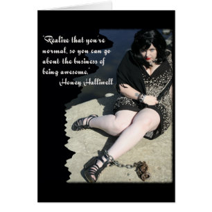 Cartão Querida Halliwell's incrível Card