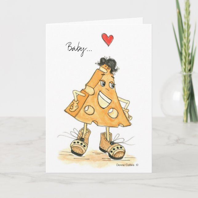 Cartão Querida, você me faz feliz (Frente)