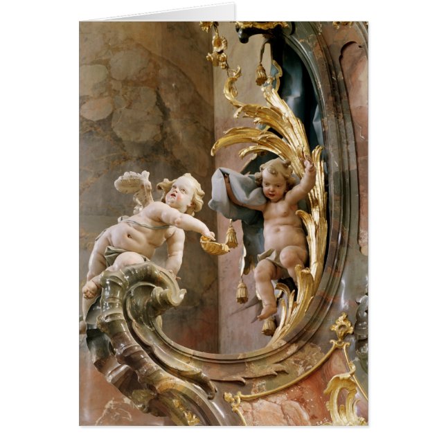 Cartão Querubins, 1737-66 (Frente)