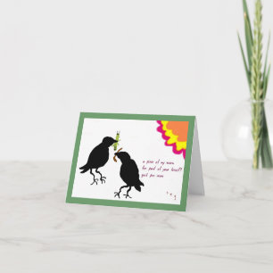 Cartão Quid Pro Crow Card