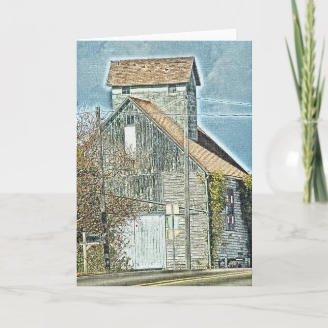 Cartão Quilt Do Lado (Frente)