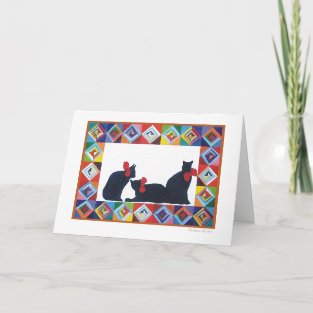 Cartão Quilt Series #2 (Frente)