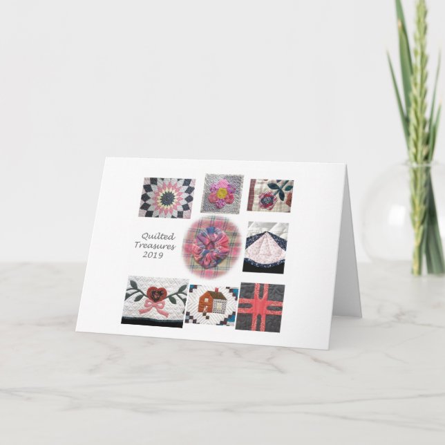Cartão Quilted Treasures 2019 2 (Frente)