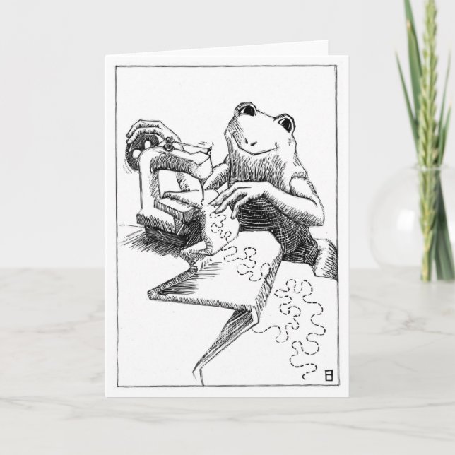 Cartão quilter (Frente)