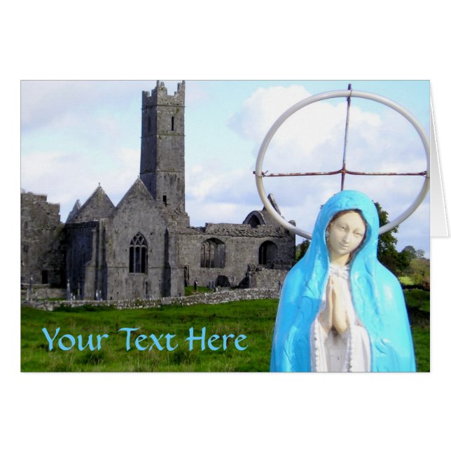 Cartão Quin Abbey (Frente Horizontal)