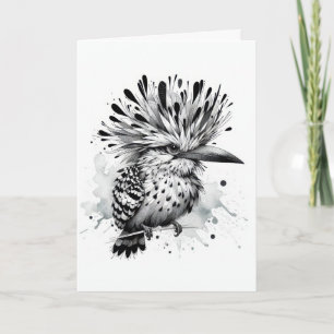 Cartão Quirky Bird Para Birthday