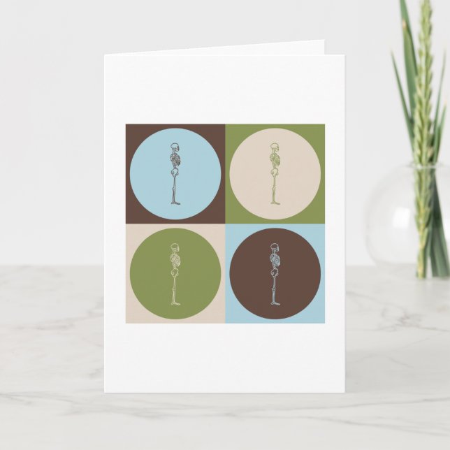 Cartão Quiroterapia do pop art (Frente)