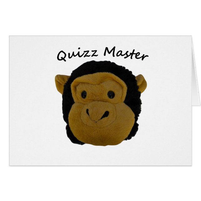 Cartão Quizz Master (Frente Horizontal)