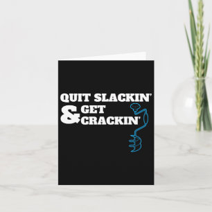 Cartão Quota De Pesca Engraçada Do Gelo Para Pescadores Q