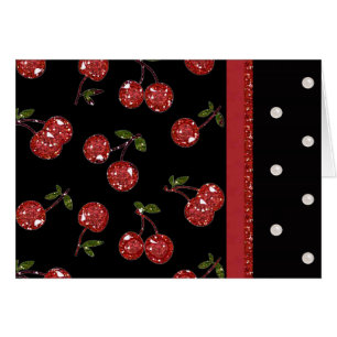Cartão RAB Rockabilly Muito Cherry Black