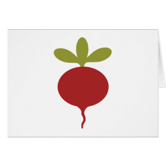 Cartão Rabanete
