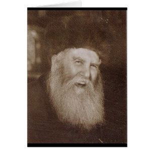 Cartão Rabino Yosef Yitzchak Schneersohn