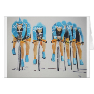 Cartão Raça do ciclo