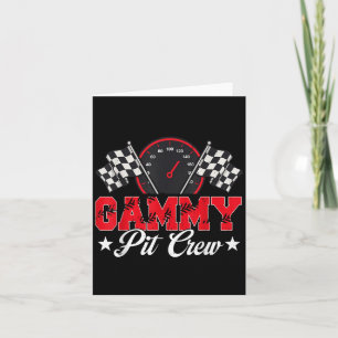 Cartão Race Car - Festa de aniversário De Carro Da Famíli