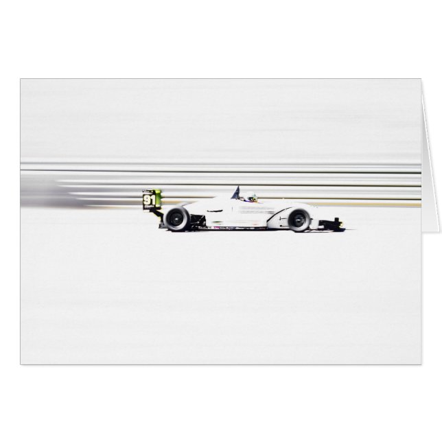 Cartão Racer 91 (Frente horizontal)