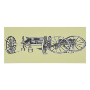 Cartão Rack de Canhão Revolucionário de Guerra