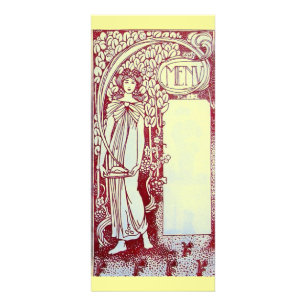 CARTÃO RACK DO MENU 2 DO RESTAURANTE