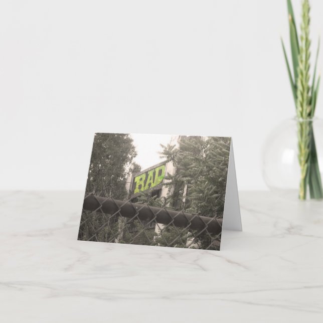 Cartão Rad!! (Frente)