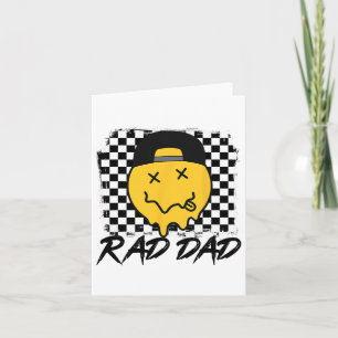 Cartão Rad Pai Engraçado Verificado Padre&# do Dia Smile