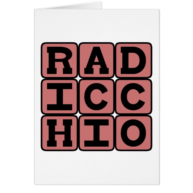 Cartão Radicchio, Leafy Vegetable.png (Frente)