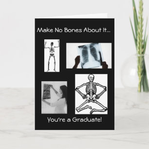 Cartão Radiology - Orthopedics Graduation Greeting Card