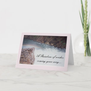 Cartão Rainbow Birthday Deseja