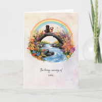 Rainbow Bridge Dogs Pet Sympathment