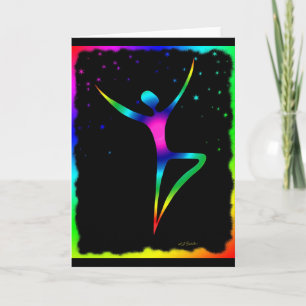 Cartão Rainbow Dancer 1