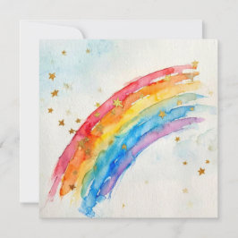 Cartão Rainbow Greeting Card.