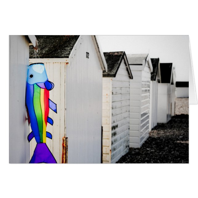 Cartão Rainbow - Kite Colorido (Frente Horizontal)