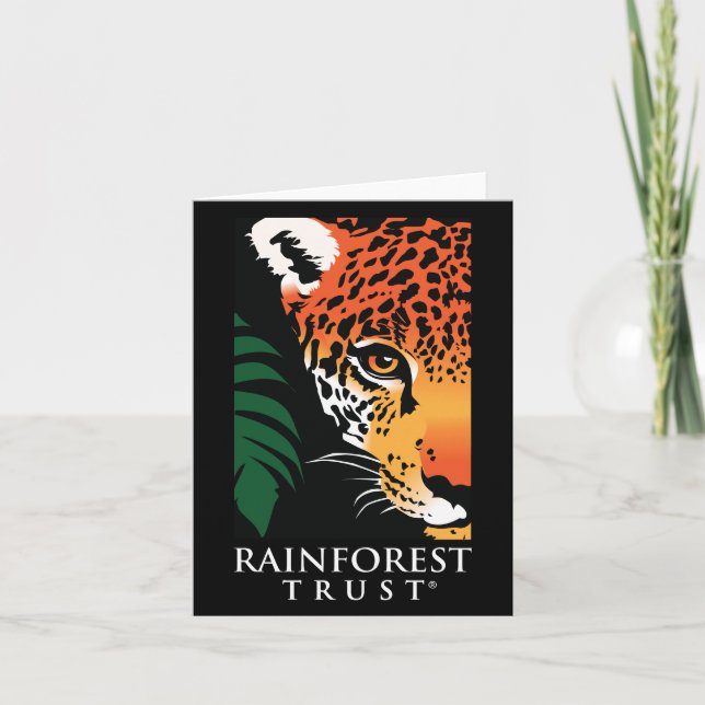 Cartão RainForest Trust Notecard (Frente)