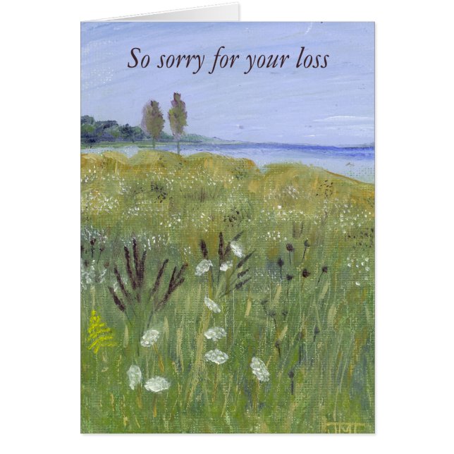 Cartão Rainha Anne's Lace (Frente)