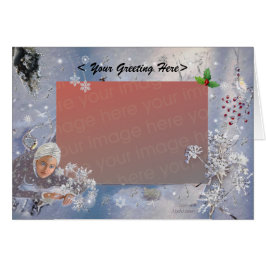 Cartão Rainha de Neve 2