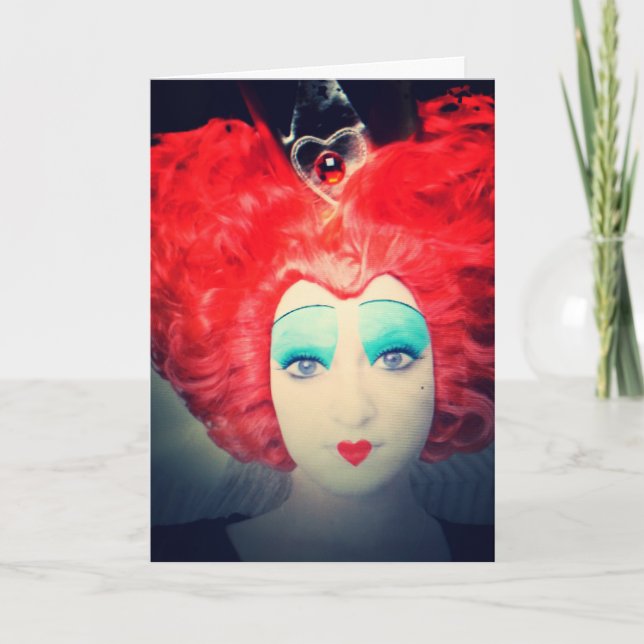 Cartão Rainha do Coração (Frente)