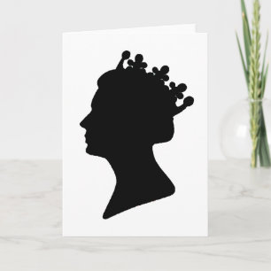 Cartão Rainha Elizabeth II