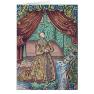 Cartão Rainha Elizabeth mim na oração, frontispiece