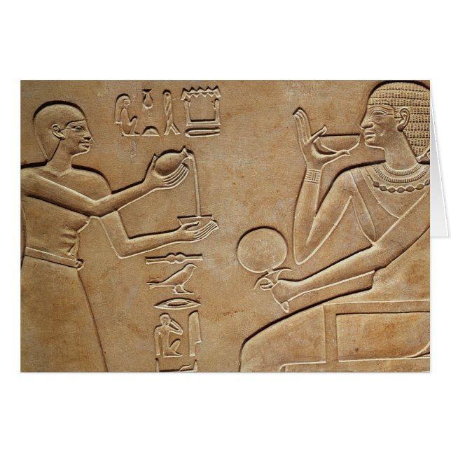 Cartão Rainha Kawit em seu toalete (Frente Horizontal)