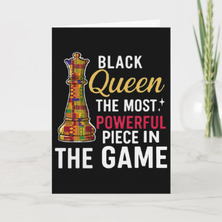 Cartão Rainha Negra A Peça Mais Poderosa No Jogo _1