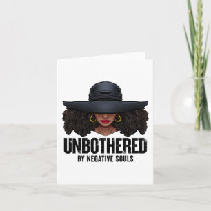 Cartão Rainha Negra Negra Negra Negra Negra Negra, Damas 