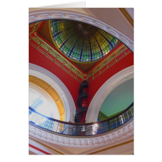 Cartão Rainha Vitória (Frente)